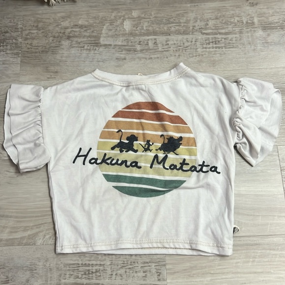 Disney Girl’s Lion King Hakuna Matata T-shirt - Picture 1 of 3